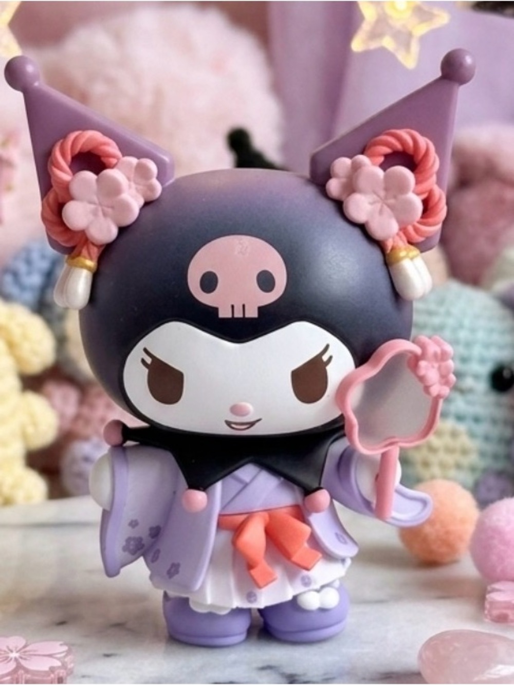 Kuromi Miniso Character Surprise Box Rhyme Flower Series Figurine Collectable